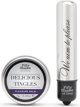 Pleasure Overload Delicious Tingles - Black/Silver