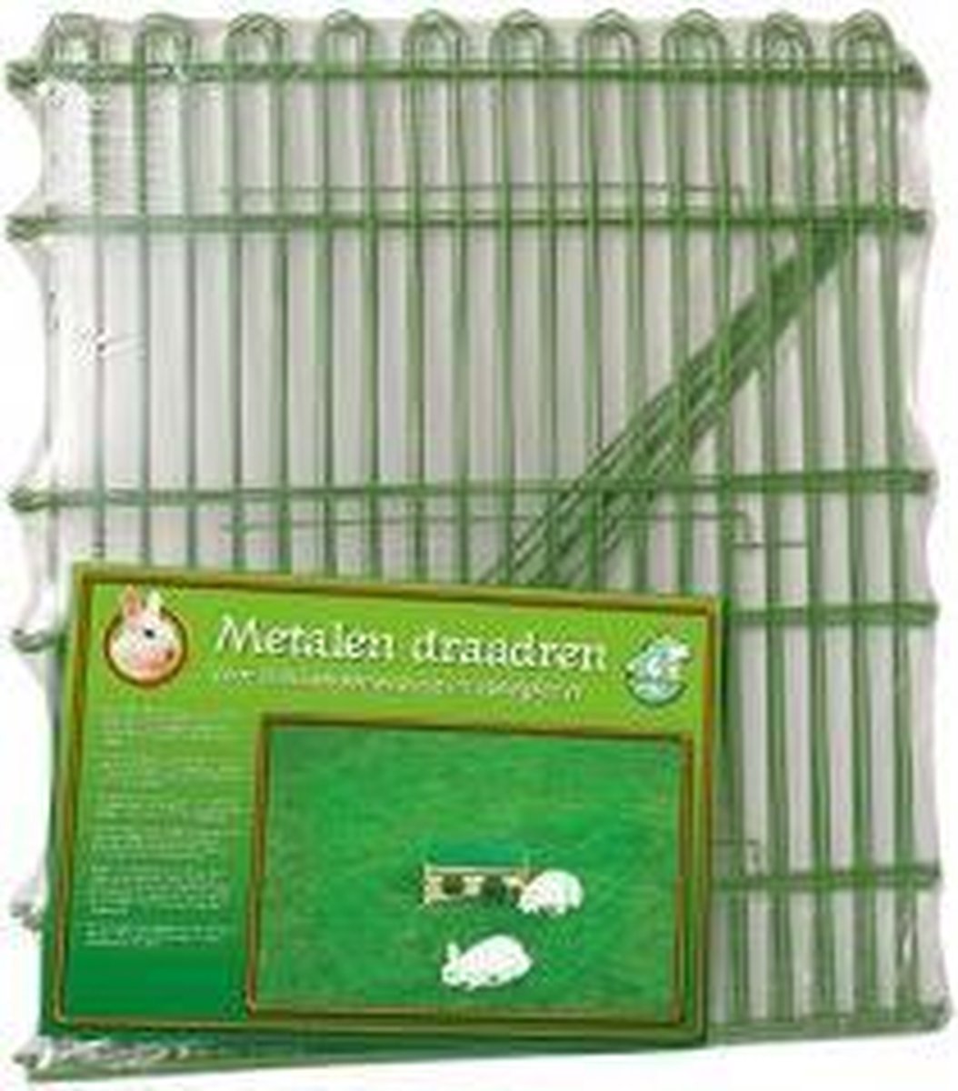Boon Knaagdieren- & Konijnenren - Appelgroen - 6 panelen van 67 x 60 cm thumbnail 3
