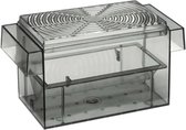 Réservoir 3 en 1 Ebi Guppy Tank - Gris transparent - 16 x 8 x 8cm