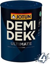 Jotun Demidekk Ultimate Täckfärg 0.75 liter  - RAL 9010