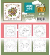 Stitch & Do - Cards Only- Set 26