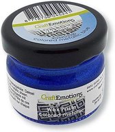 CraftEmotions Wax Paste metallic colored - blauw 20 ml