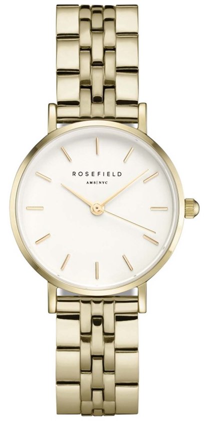Rosefield Small Edit Dames Horloge Goud Ø26mm 26WSG-267 bol