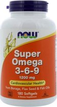 NOW Foods - Super Omega 3-6-9 1200 mg - (180 softgels)