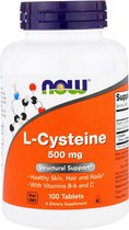 Now Foods L-Cystine 500mg - 100 Tabletten