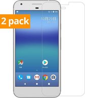 Sterke Tempered Gehard Glazen Glass Screenprotector Google Pixel XL (2 pack)