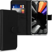 kwmobile telefoonhoesje voor Honor 20 Lite - Hoesje met pasjeshouder in zwart - Wallet case