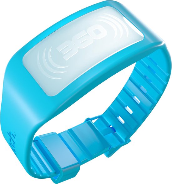 Bracelet anti-moustiques à ultrasons - Bleu
