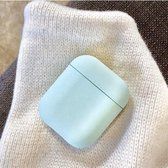Apple AirPods 1 & 2 hard case - lichtblauw - Geschikt voor