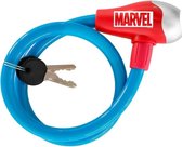 Disney Kabelslot Avengers Junior Staal 65 Cm Blauw/rood