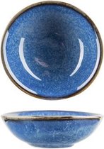 Narwal-Blue - Aperoschaaltje - D9,3xh3cm - Porselein - (Set van 12)