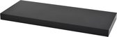Duraline Wandplank XL4 Hoogglans Zwart 38mm 60x25cm