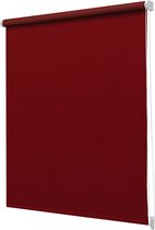 Rolgordijn Lichtdoorlatend Donkerrood - 150x190cm - Raambekleding - Intensions