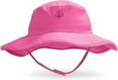 Coolibar UV bucket hoed Baby's - Roze - Maat 2-3 jaar