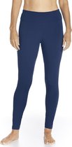 Coolibar UV zwemlegging Dames - Donkerblauw - Maat XS