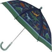 Stephen Joseph - Paraplu voor jongens - Dino - Donkerblauw/groen - maat Onesize