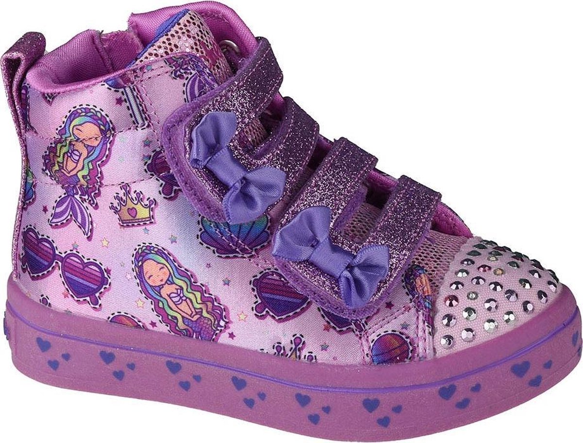 Skechers Twi-Lites Mermaid Gems 20223N-PKMT voor meisje Roze Sneakers Sportschoenen
