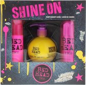 Tigi After Party Cream 100ml & Motormouth Volumizer 240ml & Head Rush Shine Spray 200ml