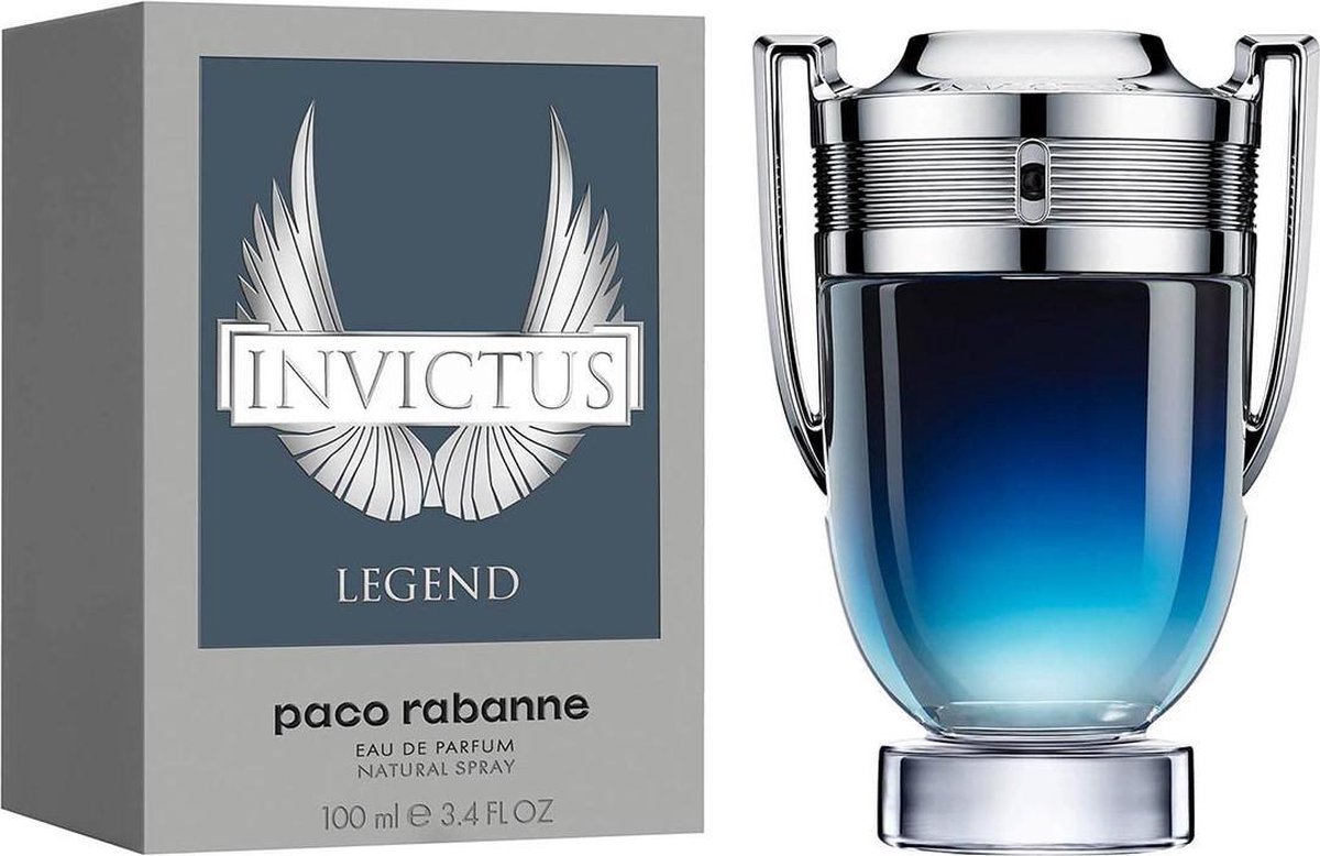 Paco Rabanne Invictus Legend 100 ml - Eau de Parfum - Herenparfum | bol.com