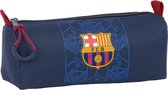 Fc Barcelona Etui Junior 21 X 7 X 8 Cm Polyester Blauw