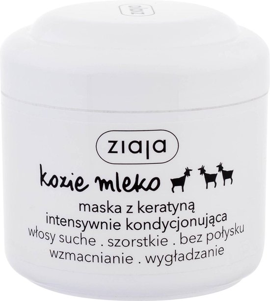 Foto: Ziaja goat s milk hair mask maska na vlasy s keratinem 200ml