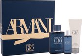 Armani - Acqua di Gio Profondo Giftset Eau de parfum 75 ml, Shower Gel75 ml en Eau de parfum 15 ml - 75ml