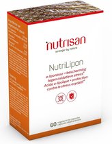 Nutrisan Nutrilipon Vegetarische Capsules A-liponzuur + Bescherming 60capsules