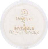 Dermacol Invisible Fixing Powder - Transparant Fixing Powder - White - 13 gram