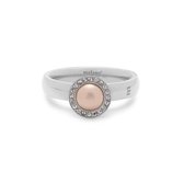 Melano Twisted Be Around You ring set - dames - zilverkleurig - maat 64