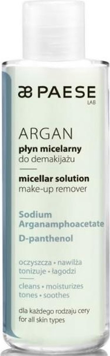 Goedkoopste Paese - Gezichtsreiniger Micellar Water Argan Paese - Unisex