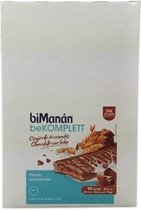 Bimana!n Bimanan Bekomplett Sin Gluten Crujiente De Cereales Chocolate Leche 20 Unidades