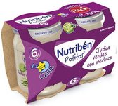 Nutriben Nutriba(c)n Potito Cena Bipack Judaas Verdes Con Merluza 2x 190g