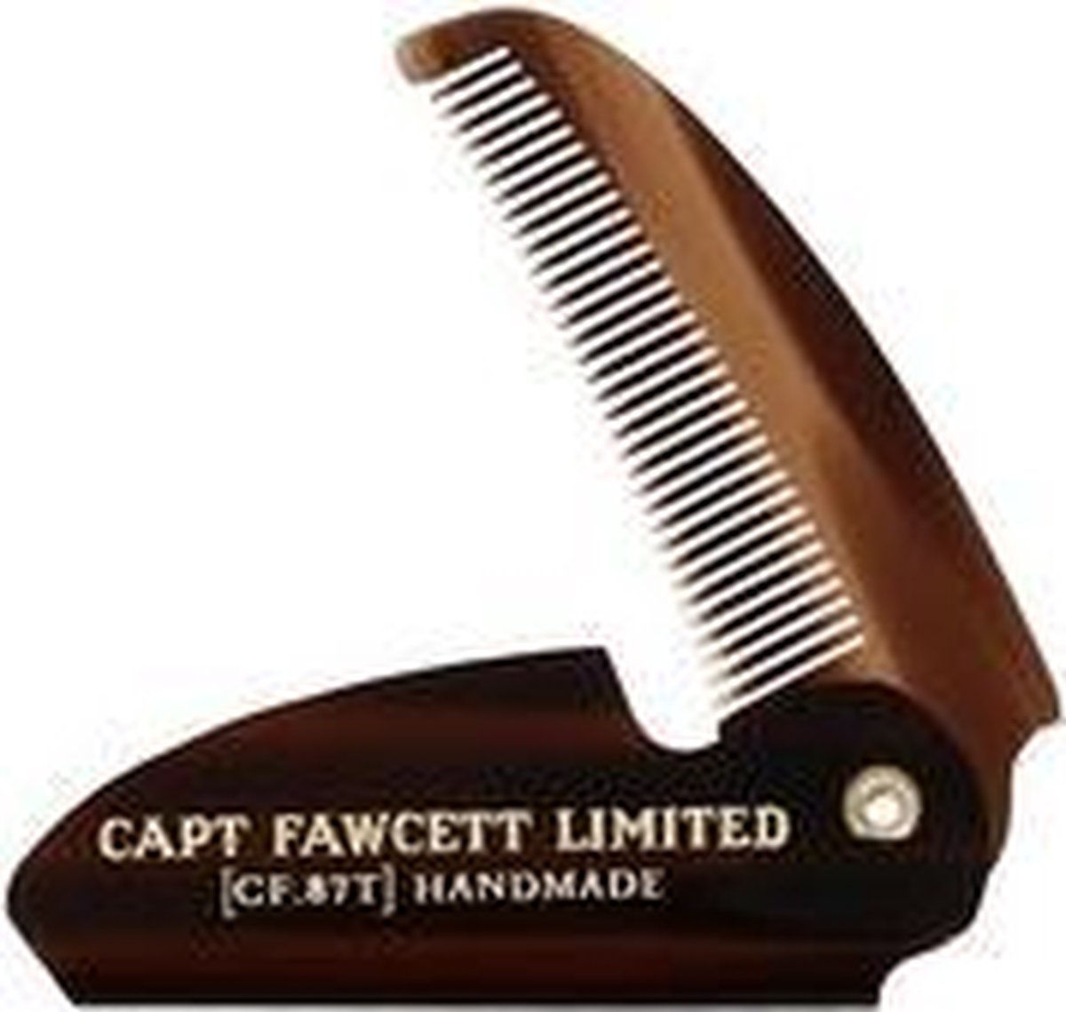 Goedkoopste Captain Fawcett - Folding comb for mustache CF.87