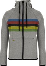Santini Casual trui Unisex Grijs - Hoodie - Uci Official - XXS