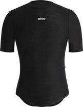 Santini Ondershirt mouwloos Heren Zwart - Primaloft Dry Sleeveless Baselayer - XS