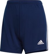 adidas - Squadra 21 Short Women - Voetbalbroekje Dames - XL - Blauw