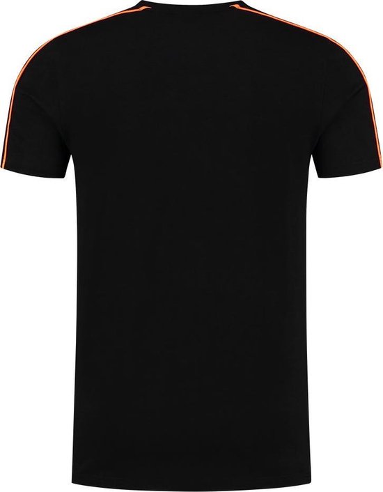 Sport Coach T-Shirt - Black/Neon Orange 