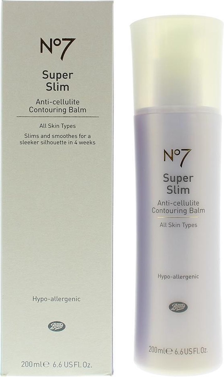 No 7 Super Slim Anti-Cellulite Konturenverfeindernder Balsam 200 ml