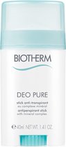 Biotherm Pure Deo Stick Unisex - 40 ml - Deodorant
