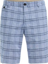 WE Fashion Heren geruite chinoshort