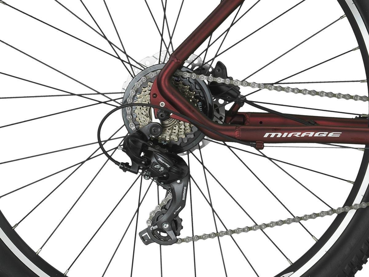 Altec Mirage 29 inch Mtb Hydraulische Rem 21v Metalic Red - Foto 1