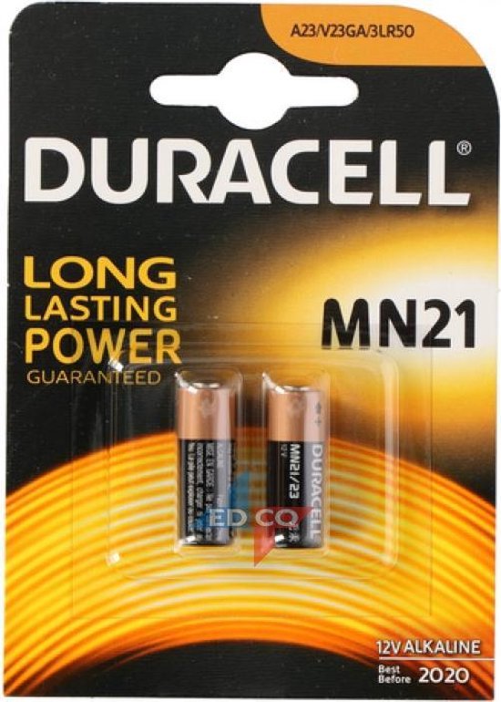 Spreek luid snorkel onderdelen Duracell Alkaline MN21 batterij - 2 stuks | bol.com