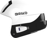 Briko Vulcano Fis 6.8 Helmet Shiny White Black - Maat 58