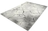 Marmer Design Vloerkleed - Ibiza 21007-95 - Grijs-200 x 290 cm