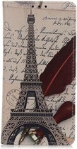 Samsung Galaxy A52 / A52S Hoesje Portemonnee Book Case met Print Eiffeltoren