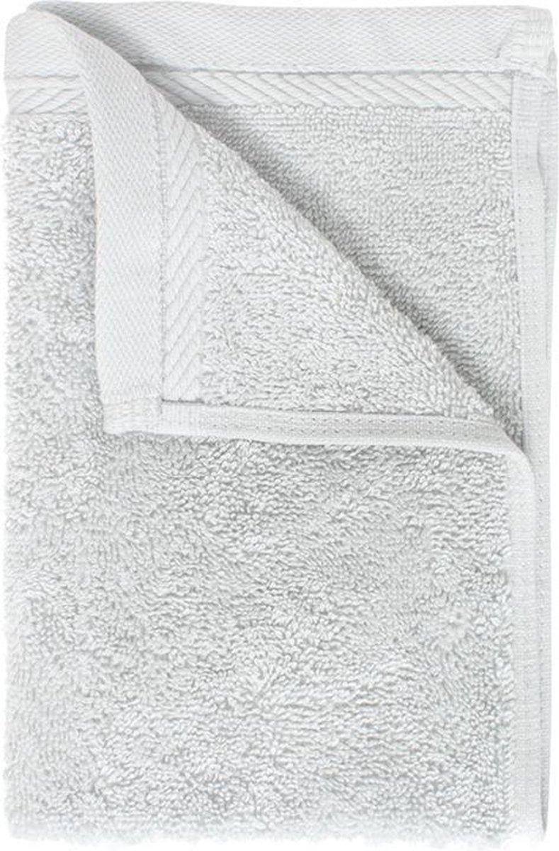 The One Organic Gastendoekjes Zilvergrijs 30x50cm 5 stuks