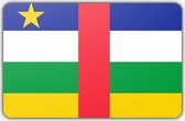 Vlag Centraal Afrikaanse Republiek - 70x100cm - Polyester