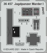 1:35 Eduard 36457 Accessoires for Jagdpanzer Marder I - Tamiya Photo-etch