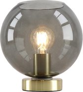 Olucia Maury - Design Tafellamp - Glas/Metaal - Goud;Grijs