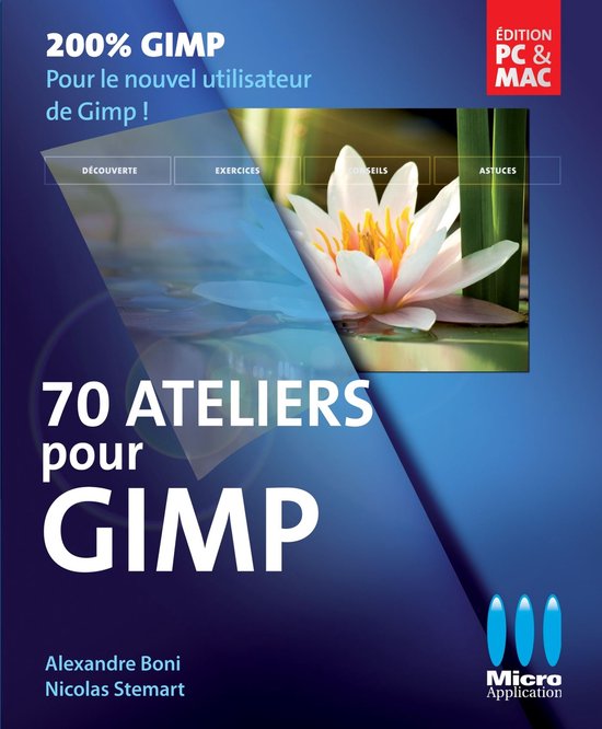 70 ateliers pour Gimp - cover